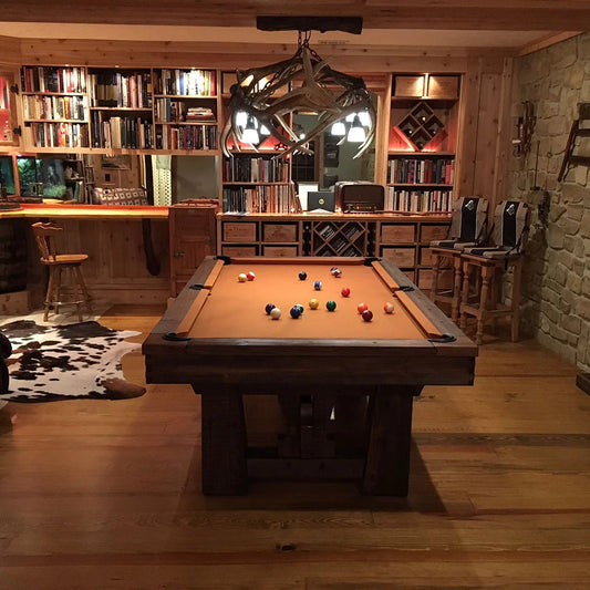 Elk Antler Pool Table / Bar Light / Long Table Chandelier