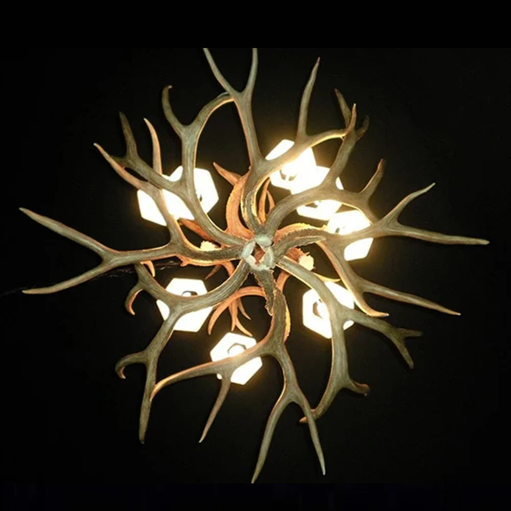 Mule Deer Chandelier – 8 Light
