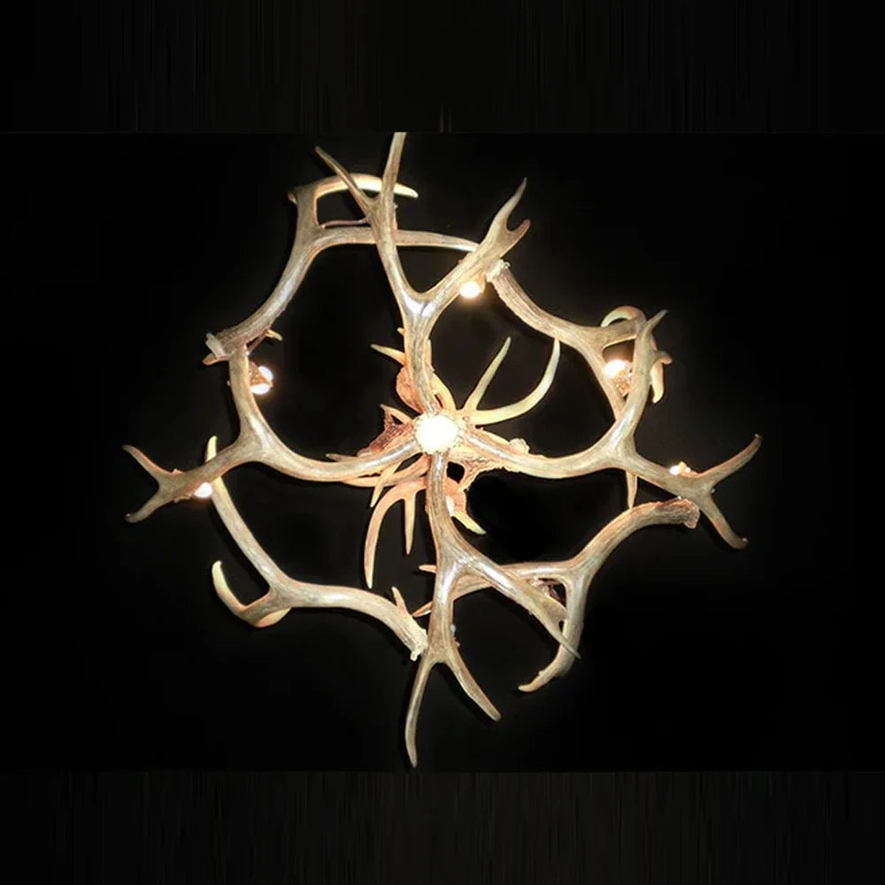 The “Low Rider” Deer Antler Chandelier