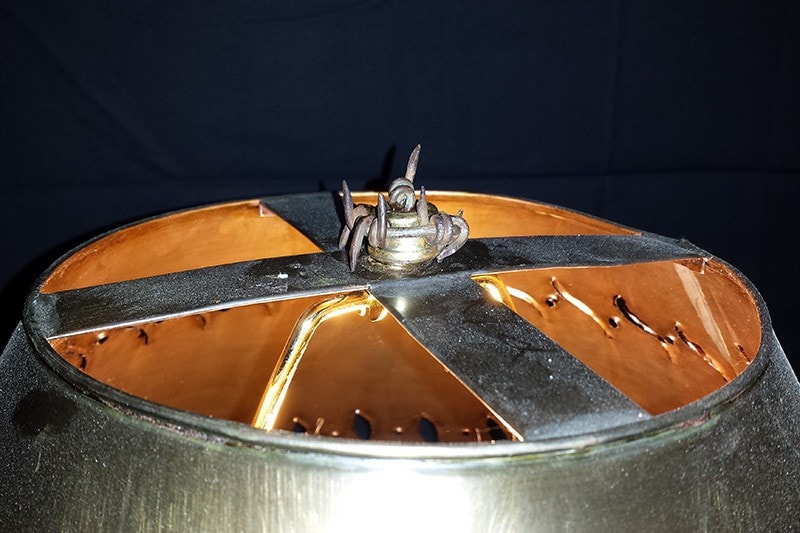 “The Rancher” Antique Horse Collar Lamp - Rocky Mountain Antler Works