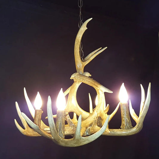 Little Brother Deer Antler Chandelier
