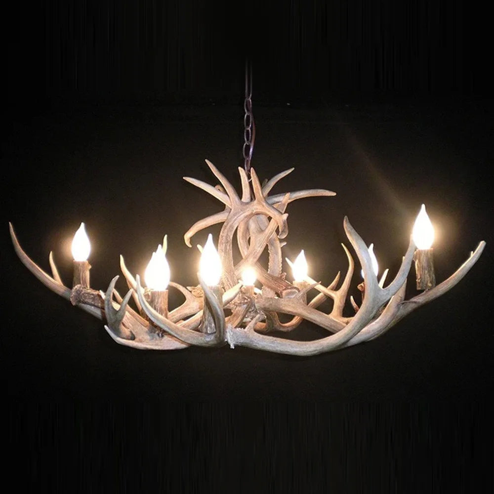 The “Low Rider” Deer Antler Chandelier