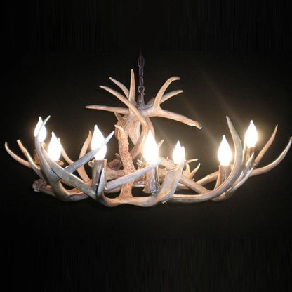The “Low Rider” Deer Antler Chandelier