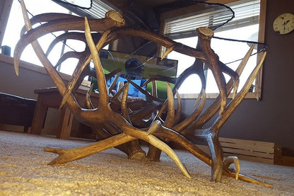 Arrowhead Antler Table - Rocky Mountain Antler Works
