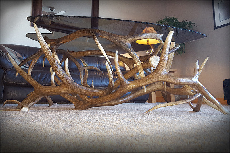 Arrowhead Antler Table - Rocky Mountain Antler Works